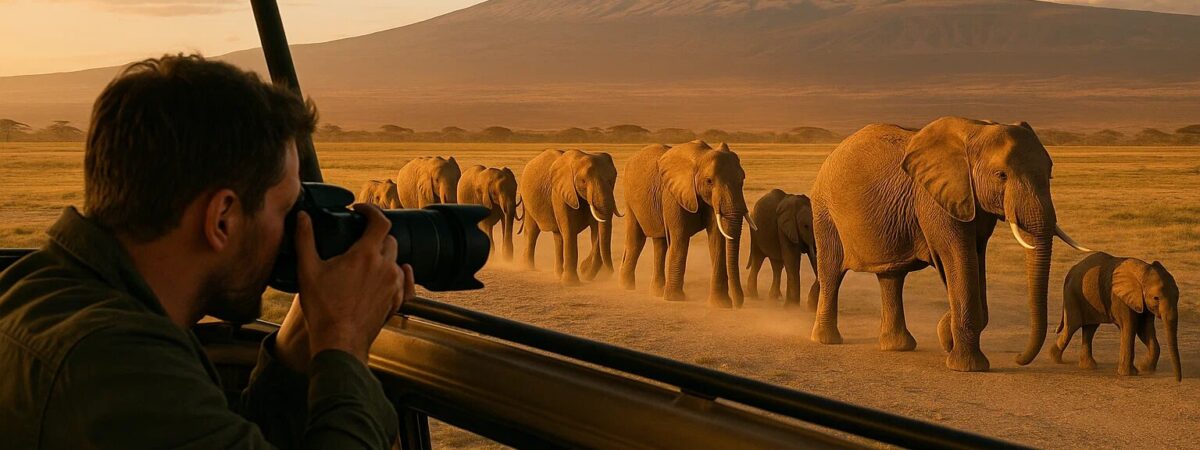 game drive in amboseli