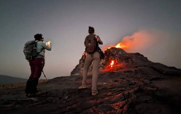 Afdera, Semera, Addis Ababa, Departure