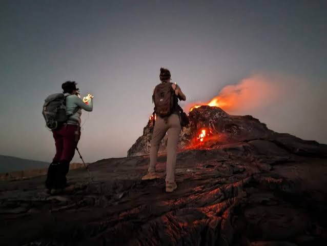 Afdera, Semera, Addis Ababa, Departure